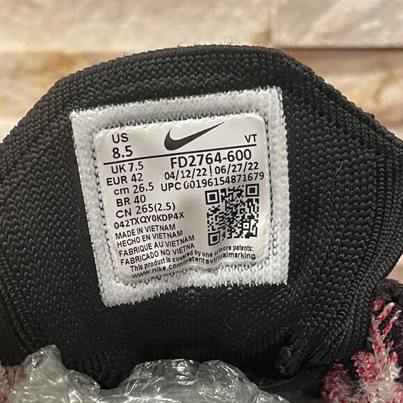 Nike Flyknit Racer Air Max | Red/Black, FD2764-600, Size 8.5, EUC - Picture 7 of 15